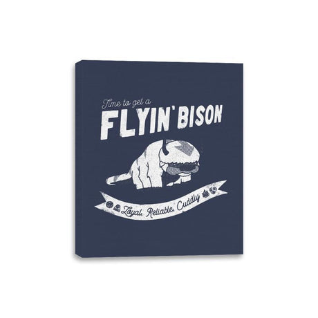 Flyin Bison - Canvas Wraps Canvas Wraps RIPT Apparel 8x10 / Navy