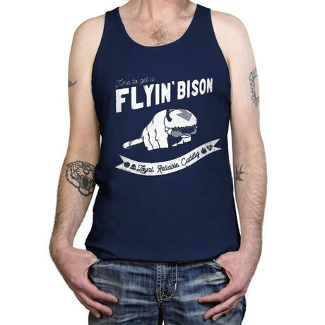 Flyin Bison - Tanktop Tanktop RIPT Apparel X-Small / Navy