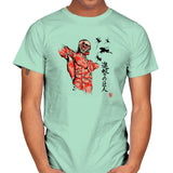 Flying For Freedom - Sumi Ink Wars - Mens T-Shirts RIPT Apparel Small / Mint Green