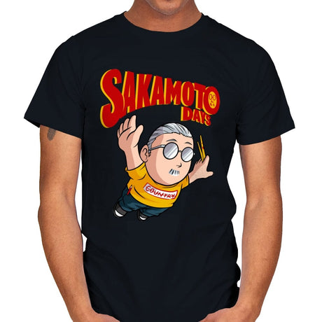 Flying Sakamoto  - Mens T-Shirts RIPT Apparel Small / Black