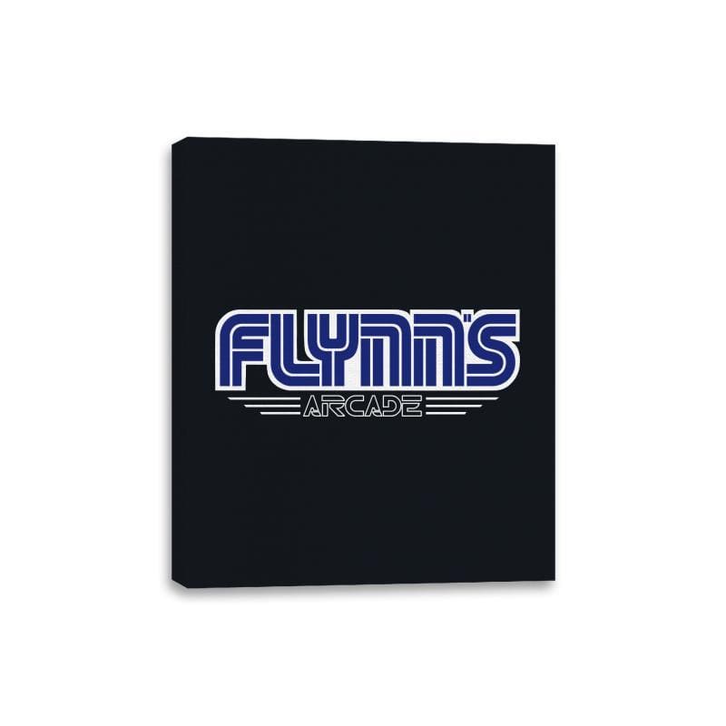 Flynn's Arcadea - Anytime - Canvas Wraps Canvas Wraps RIPT Apparel 8x10 / Black