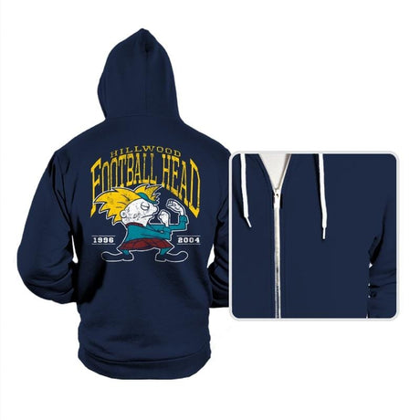 Football Head - Hoodies Hoodies RIPT Apparel Small / Navy