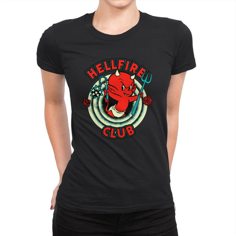 For Feinds Only - Womens Premium T-Shirts RIPT Apparel Small / Black