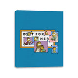 For Her - Canvas Wraps Canvas Wraps RIPT Apparel 11x14 / Sapphire