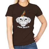 For Suzie - Womens T-Shirts RIPT Apparel Small / Dark Chocolate