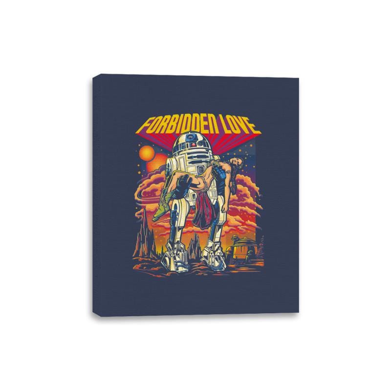 Forbidden Love - Anytime - Canvas Wraps Canvas Wraps RIPT Apparel 8x10 / Navy