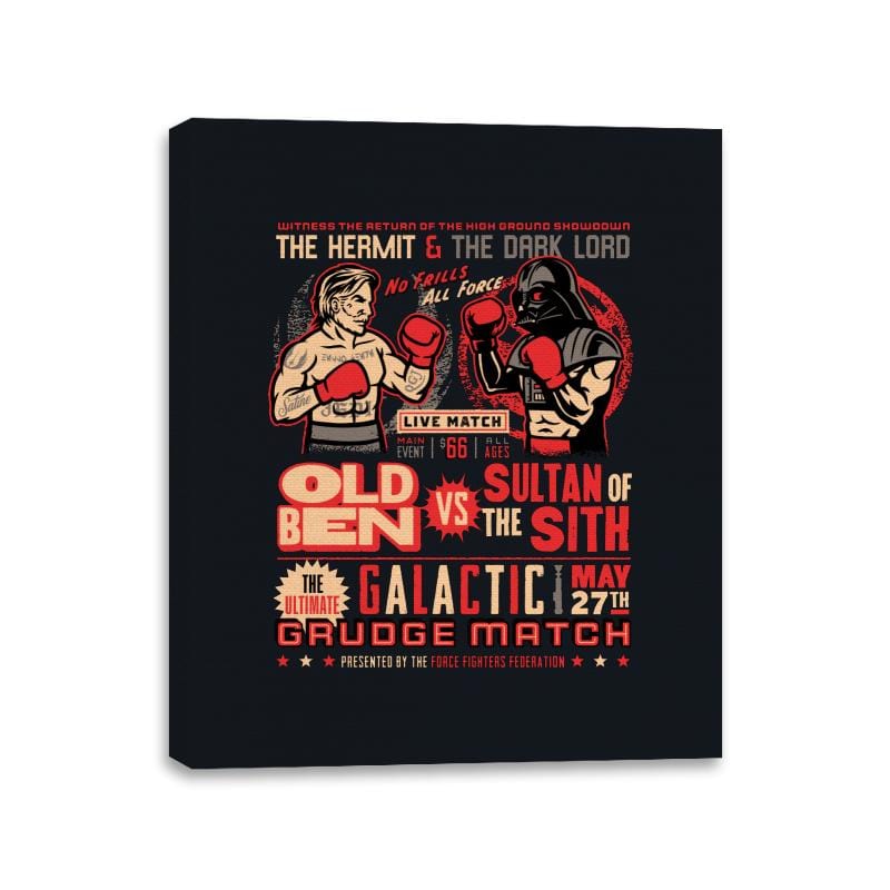 Force Fighters - Canvas Wraps Canvas Wraps RIPT Apparel 11x14 / Black