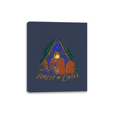 Forest And Chill - Canvas Wraps Canvas Wraps RIPT Apparel 8x10 / Navy