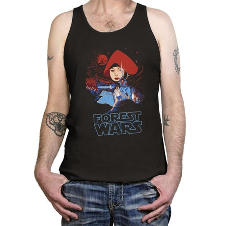 Forest Wars - Tanktop Tanktop RIPT Apparel