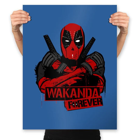 Forever - Prints Posters RIPT Apparel 18x24 / Royal