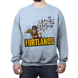 Fortlands - Crew Neck Sweatshirt Crew Neck Sweatshirt RIPT Apparel Small / Light Blue