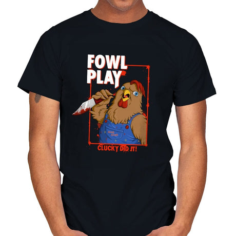 Fowl Play - Mens T-Shirts RIPT Apparel Small / Black