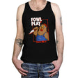 Fowl Play - Tanktop Tanktop RIPT Apparel X-Small / Black