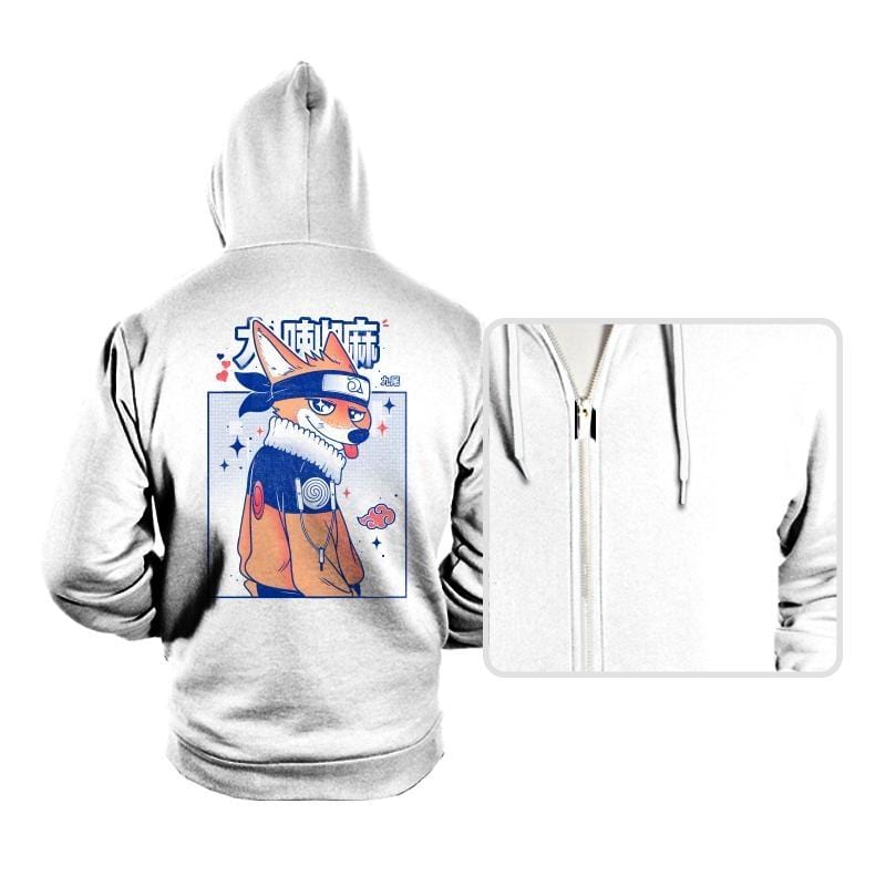 Fox Transformation - Hoodies Hoodies RIPT Apparel Small / White