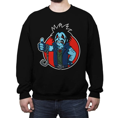 Frag Boy - Crew Neck Sweatshirt Crew Neck Sweatshirt RIPT Apparel Small / Black