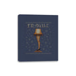 Fragile - Canvas Wraps Canvas Wraps RIPT Apparel 8x10 / Navy