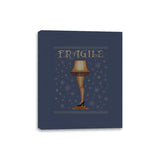 Fragile - Canvas Wraps Canvas Wraps RIPT Apparel 8x10 / Navy