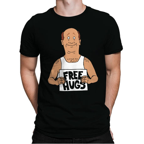 Free Hugs - Mens Premium T-Shirts RIPT Apparel Small / Black