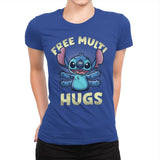 Free Multi Hugs - Womens Premium T-Shirts RIPT Apparel Small / Royal