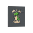 Free Tiny Hugs - Canvas Wraps Canvas Wraps RIPT Apparel 8x10 / Charcoal