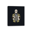 Freeday Hugs - Canvas Wraps Canvas Wraps RIPT Apparel 8x10 / Black