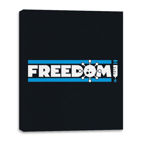 Freedom - Canvas Wraps Canvas Wraps RIPT Apparel 16x20 / Black