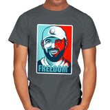 Freedom - Mens T-Shirts RIPT Apparel Small / Charcoal