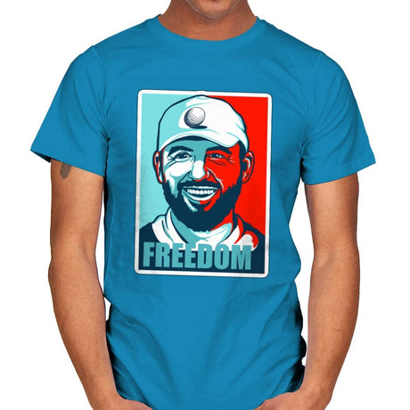 Freedom - Mens T-Shirts RIPT Apparel Small / Sapphire