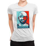 Freedom - Womens Premium T-Shirts RIPT Apparel Small / White