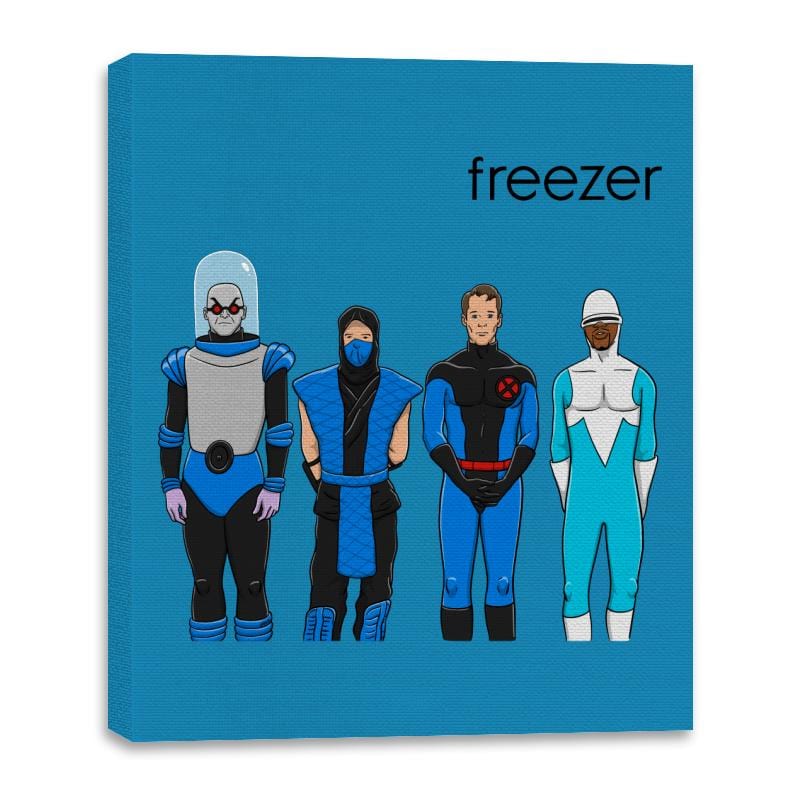 Freezer - Canvas Wraps Canvas Wraps RIPT Apparel 16x20 / Sapphire