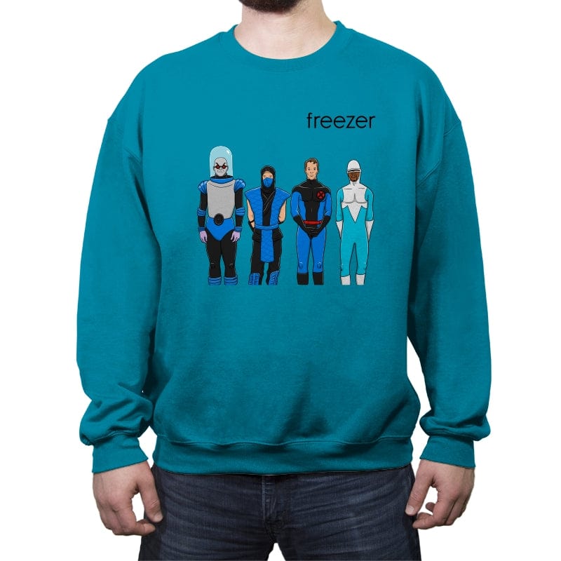 Freezer - Crew Neck Sweatshirt Crew Neck Sweatshirt RIPT Apparel Small / Antique Sapphire