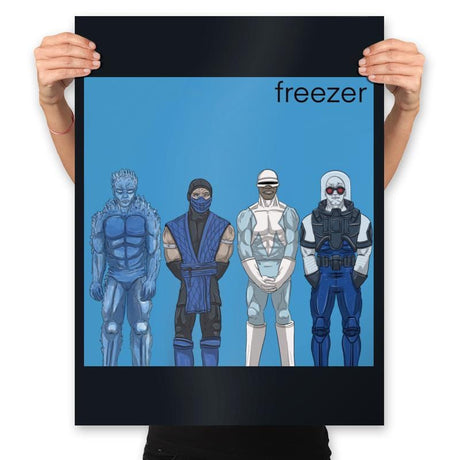 Freezer - Prints Posters RIPT Apparel 18x24 / Black