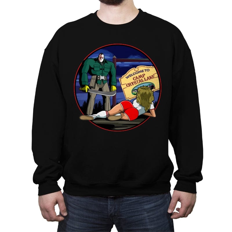 Friday Apocalypse - Crew Neck Sweatshirt Crew Neck Sweatshirt RIPT Apparel Small / Black