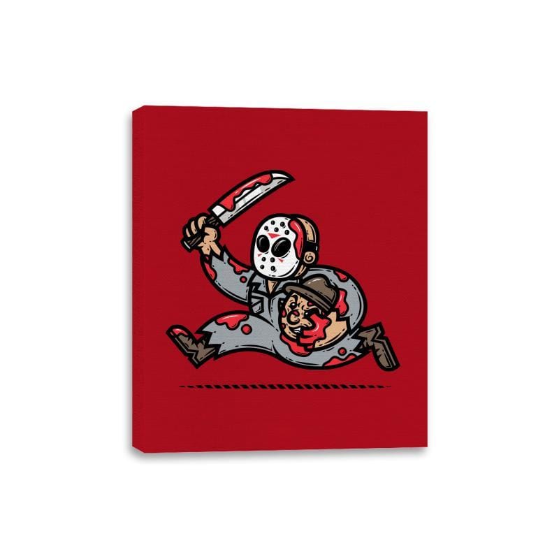 Friday Run - Canvas Wraps Canvas Wraps RIPT Apparel 8x10 / Red