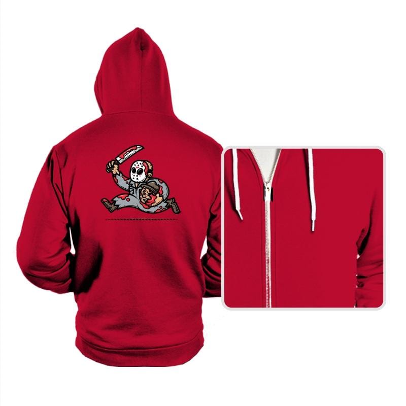 Friday Run - Hoodies Hoodies RIPT Apparel Small / Red