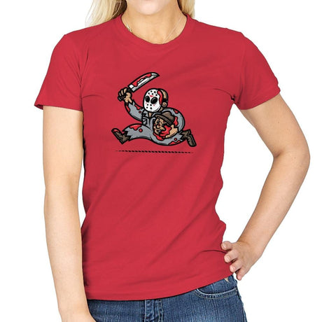 Friday Run - Womens T-Shirts RIPT Apparel Small / Red