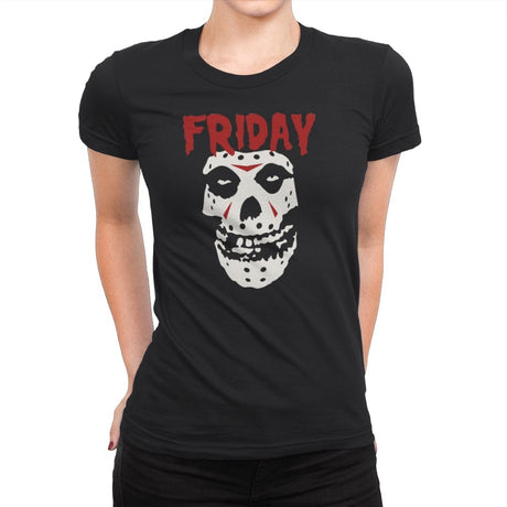 Friday - Womens Premium T-Shirts RIPT Apparel Small / Black