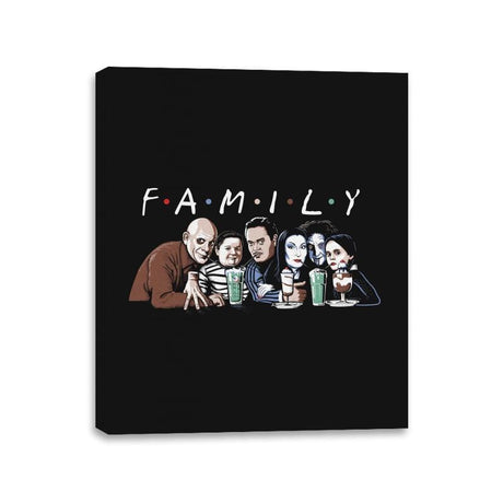 Friends and Family - Canvas Wraps Canvas Wraps RIPT Apparel 11x14 / Black