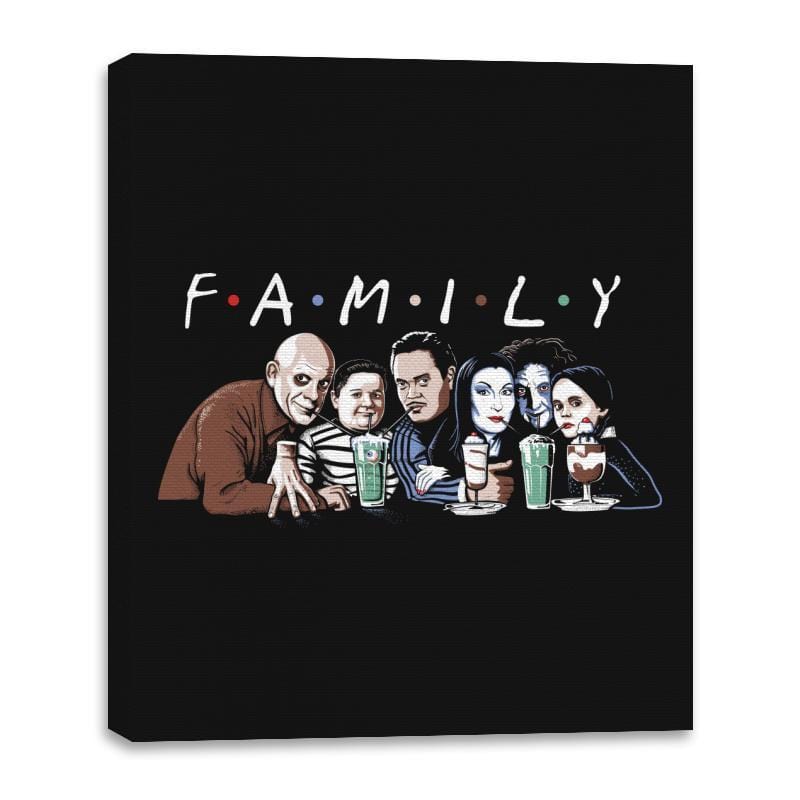 Friends and Family - Canvas Wraps Canvas Wraps RIPT Apparel 16x20 / Black