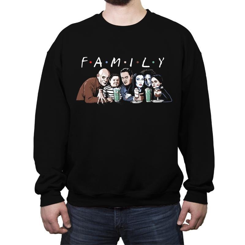 Friends and Family - Crew Neck Sweatshirt Crew Neck Sweatshirt RIPT Apparel