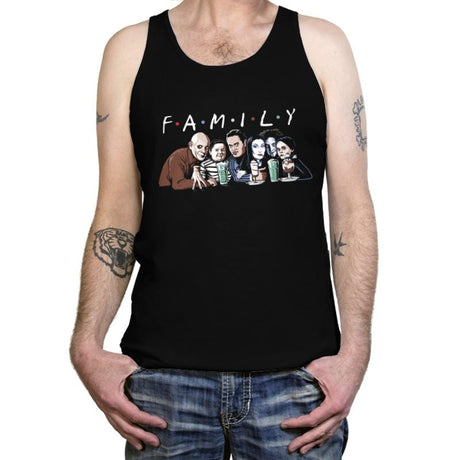 Friends and Family - Tanktop Tanktop RIPT Apparel X-Small / Black