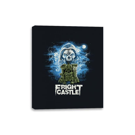 Fright Castle - Canvas Wraps Canvas Wraps RIPT Apparel 8x10 / Black