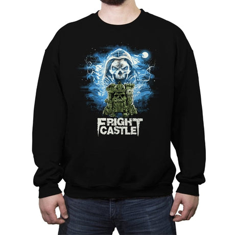 Fright Castle - Crew Neck Sweatshirt Crew Neck Sweatshirt RIPT Apparel Small / Black