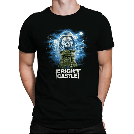 Fright Castle - Mens Premium T-Shirts RIPT Apparel Small / Black