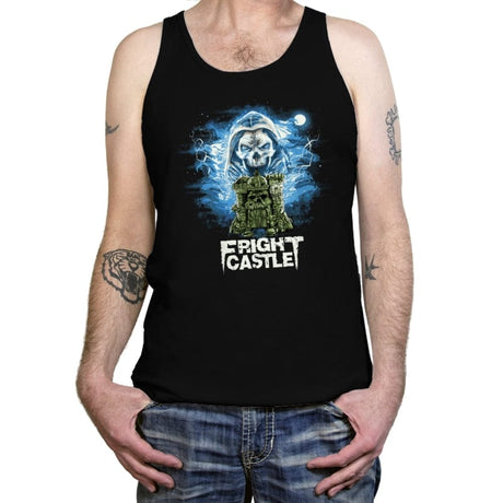 Fright Castle - Tanktop Tanktop RIPT Apparel X-Small / Black