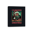 Fright Christmas - Canvas Wraps Canvas Wraps RIPT Apparel 8x10 / Black