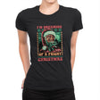 Fright Christmas - Womens Premium T-Shirts RIPT Apparel Small / Black