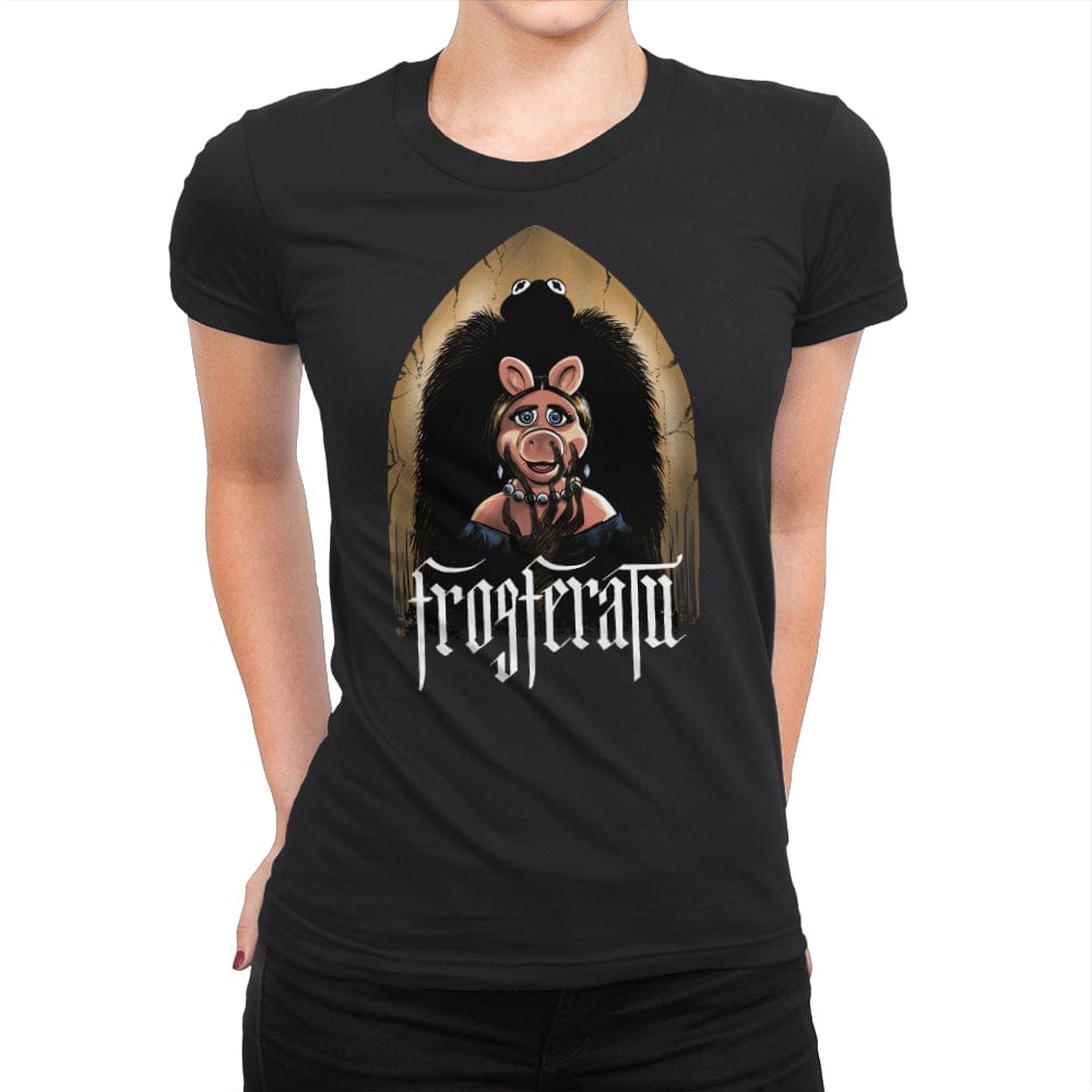 Frogferatu - Womens Premium T-Shirts RIPT Apparel Small / Black