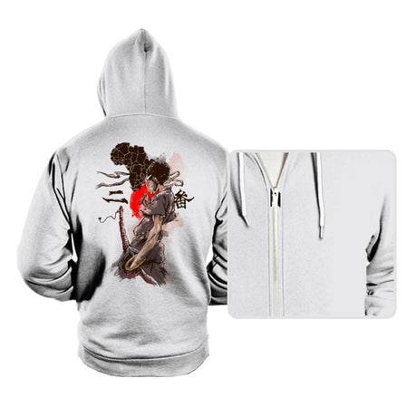 From Africa to Japan - Hoodies Hoodies RIPT Apparel Small / White