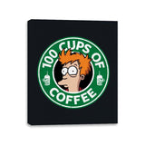 Frybucks - Canvas Wraps Canvas Wraps RIPT Apparel 11x14 / Black